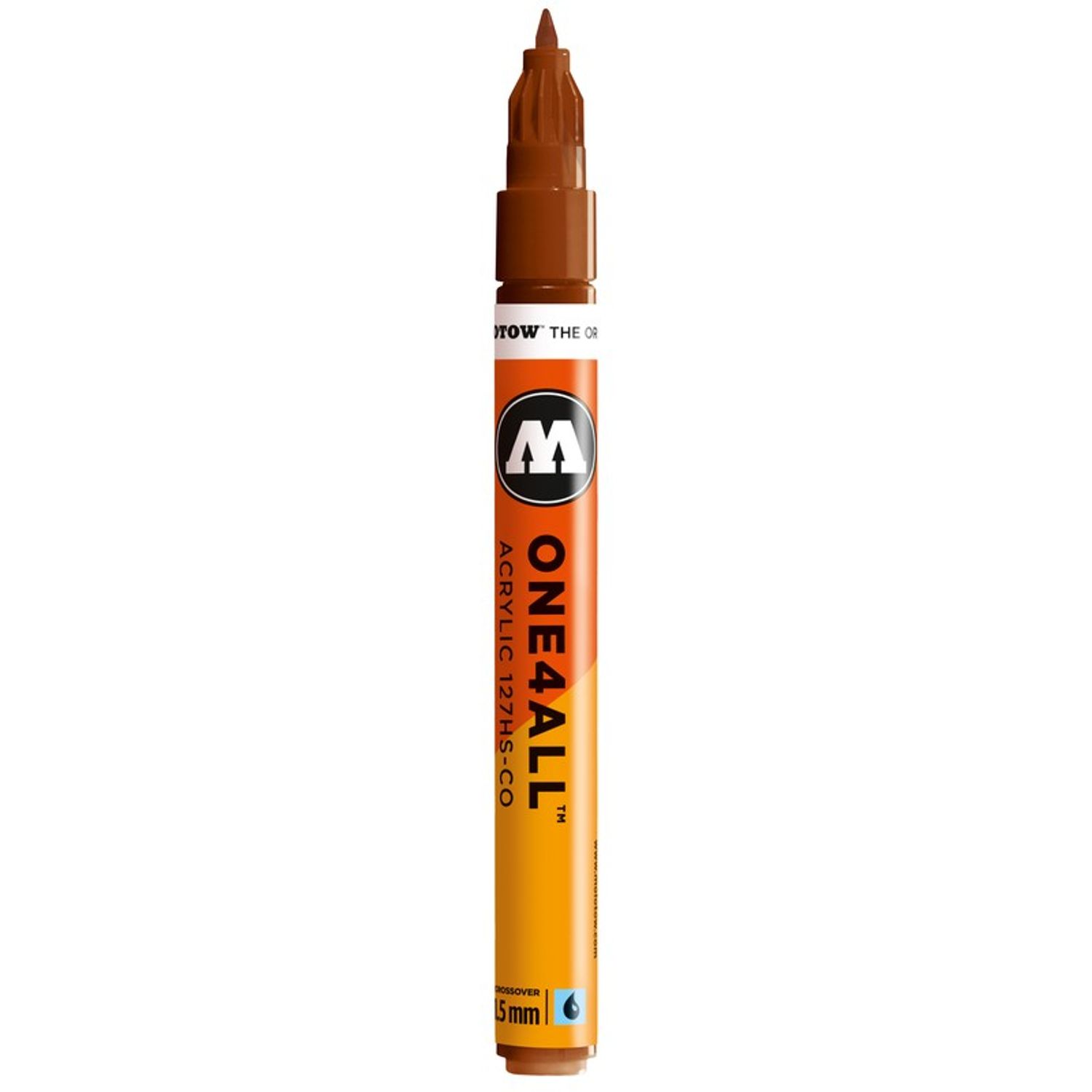 Marker acrilic Molotow One4All127HS-CO1,5mm hazelnut brown fotografia produsului
