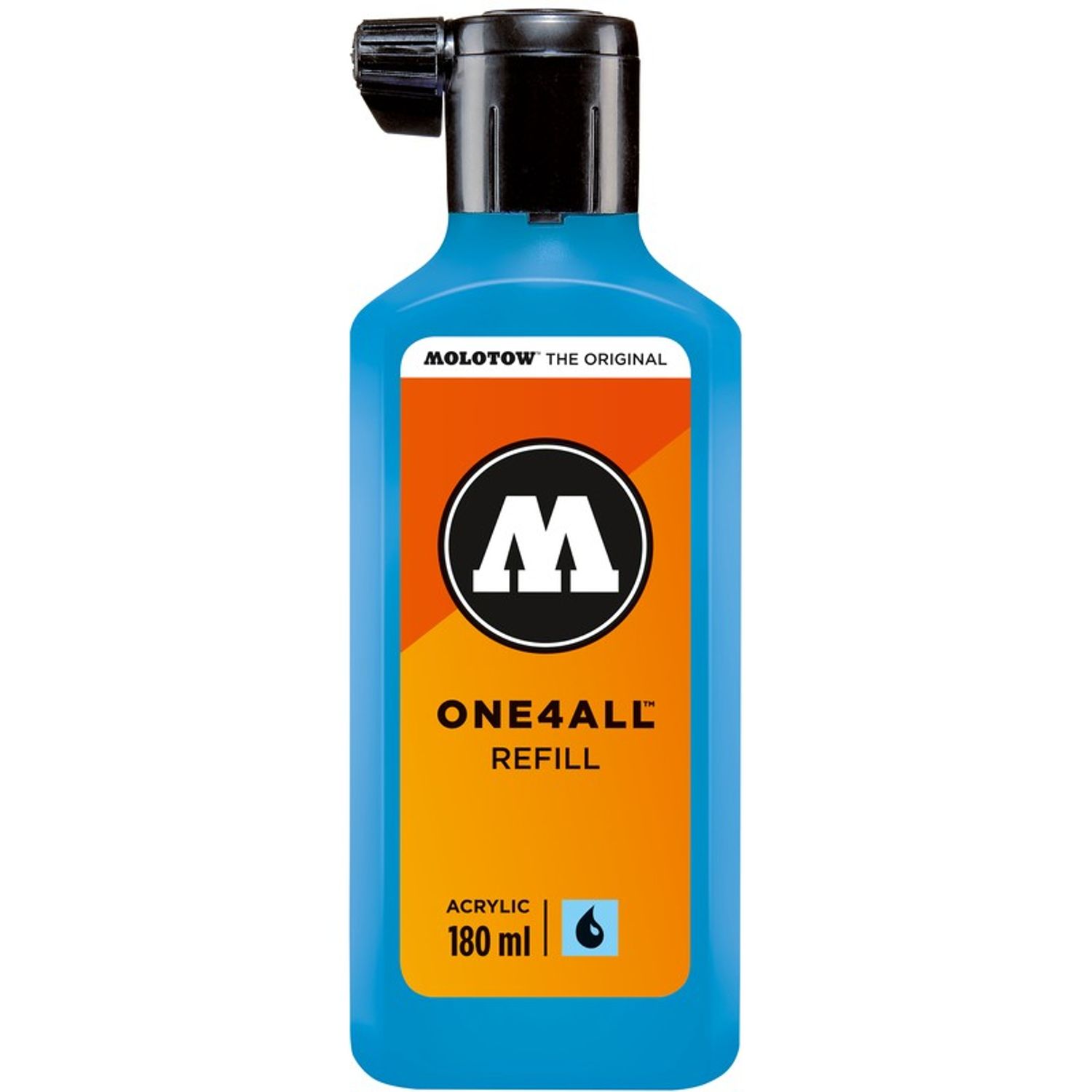 Rezerva Molotow One4All 180 ml shock blue middle fotografia produsului