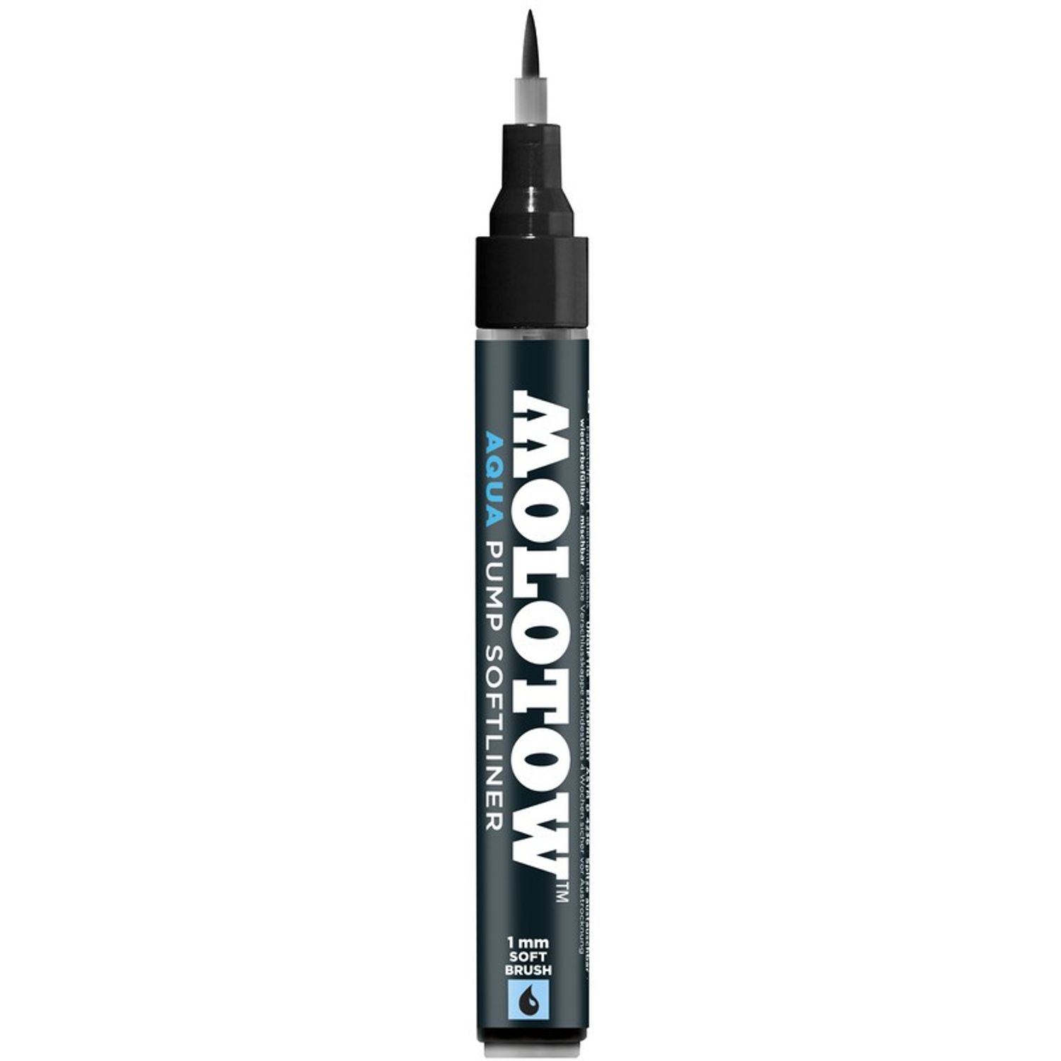 Pump Softliner Aqua, 1 mm, deep black fotografia produsului