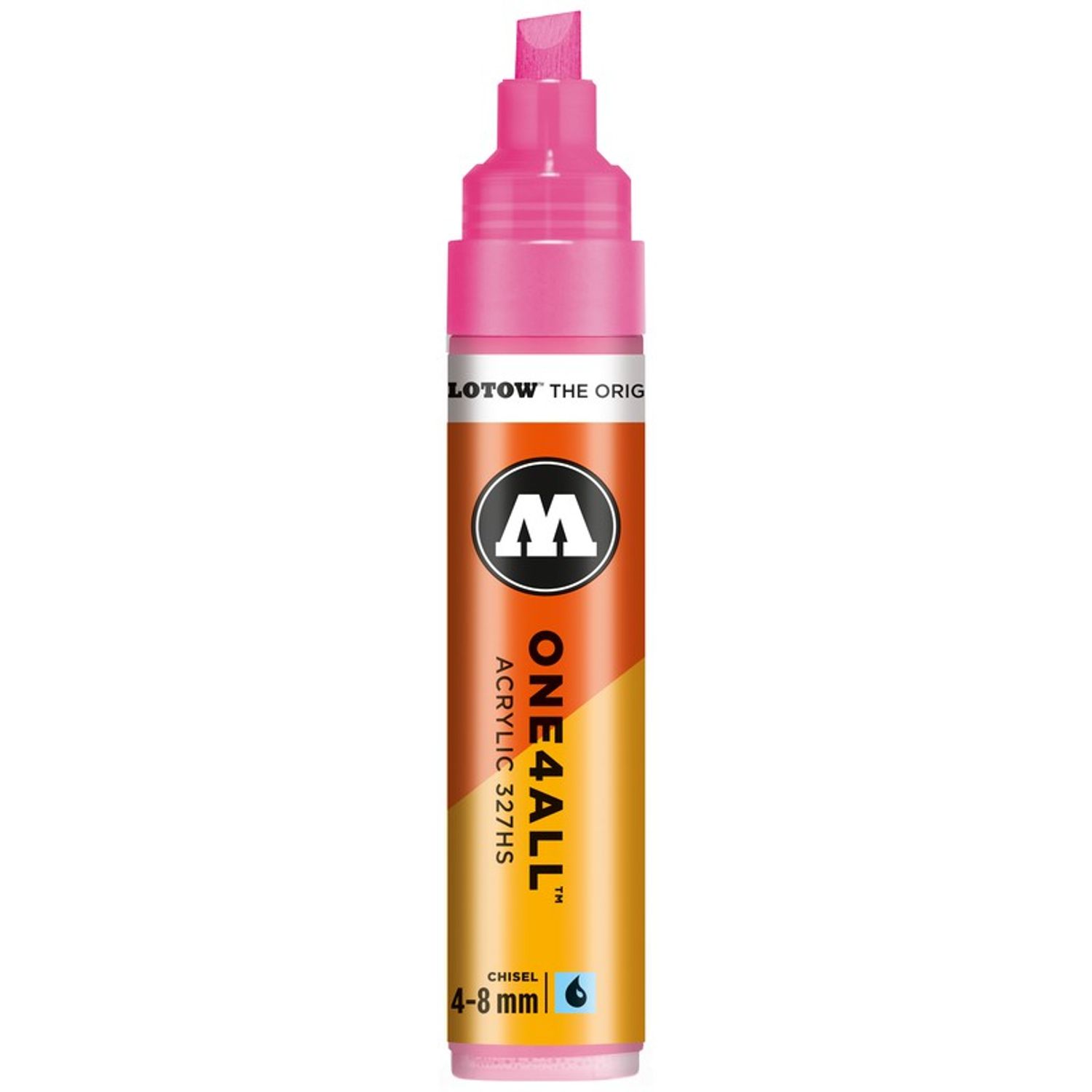 Marker acrilic Molotow One4All 327HS 4-8mm neon pink fotografia produsului