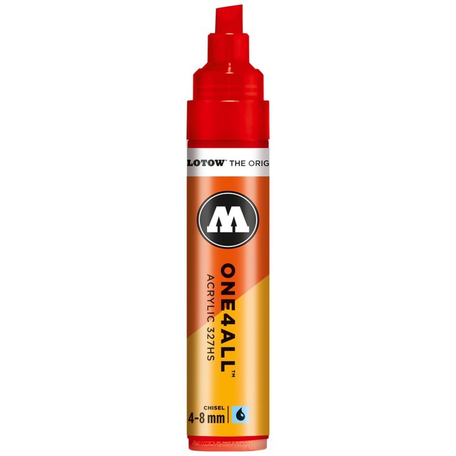 Marker acrilic Molotow One4All 327HS 4-8mm traffic red fotografia produsului