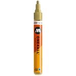 Marker acrilic Molotow One4All 227HS 4mm metallic gold fotografia produsului