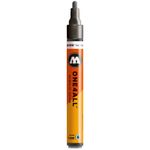 Marker acrilic Molotow One4All 227HS 4mm metallic black fotografia produsului