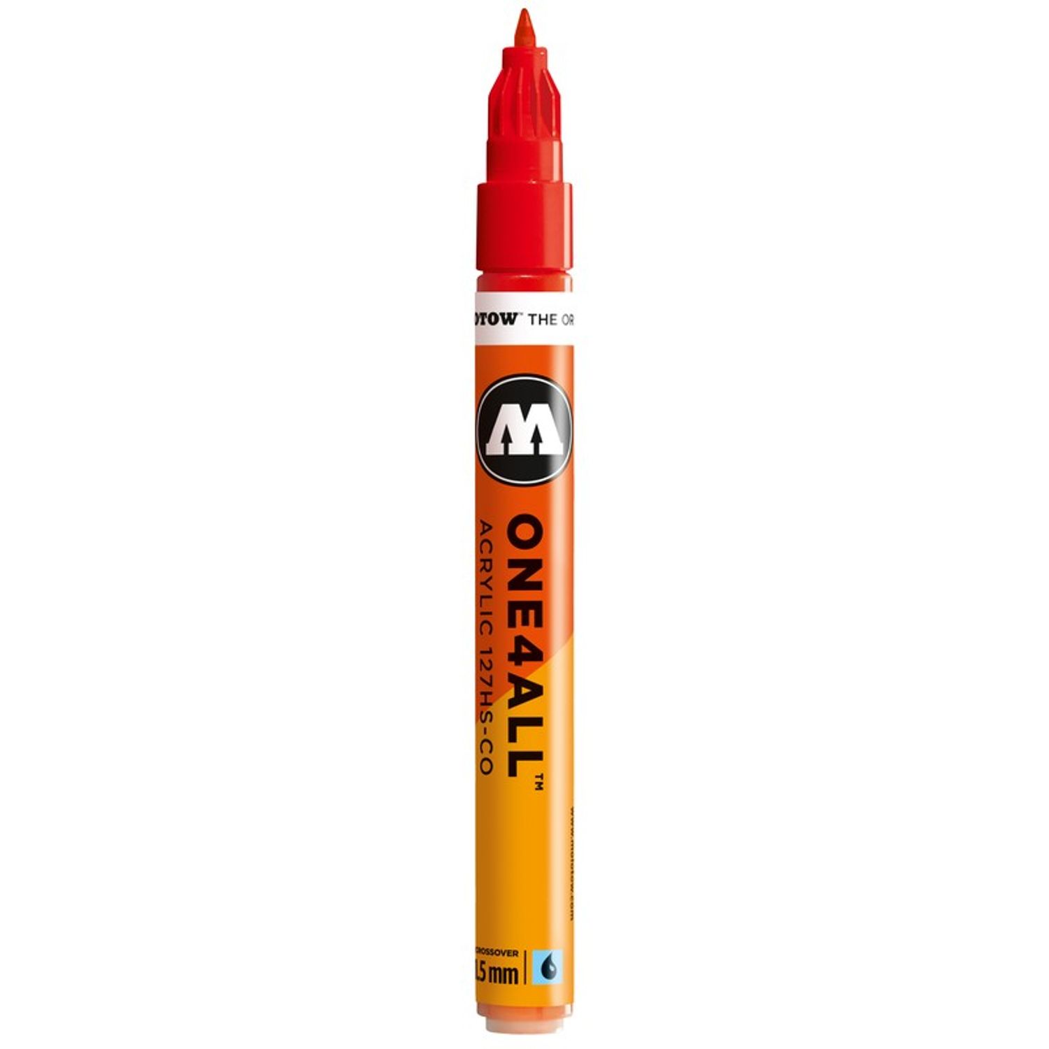 Marker acrilic Molotow One4All127HS-CO1,5mm traffic red fotografia produsului