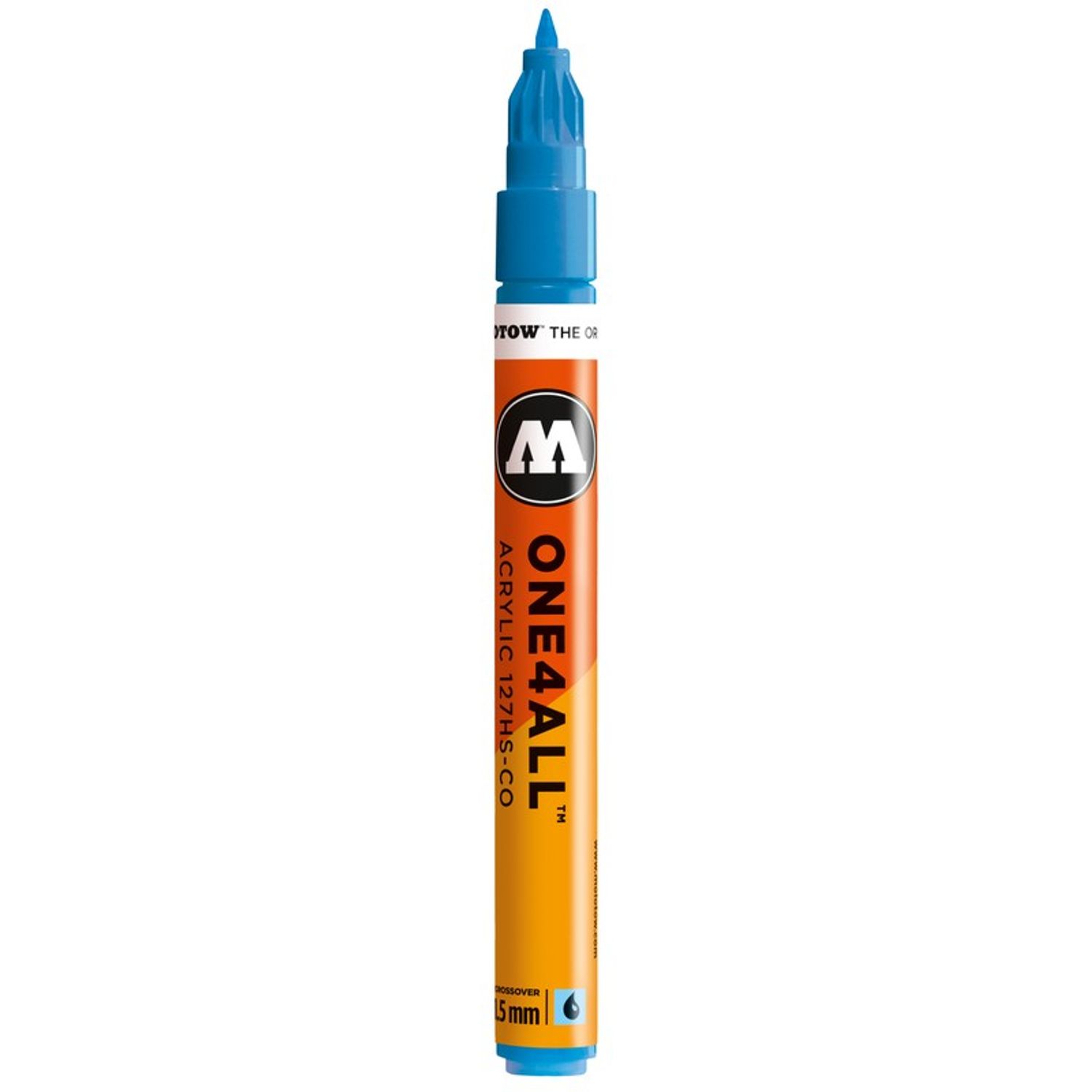 Marker acrilic Molotow One4All127HS-CO1,5mm shock blue middle fotografia produsului