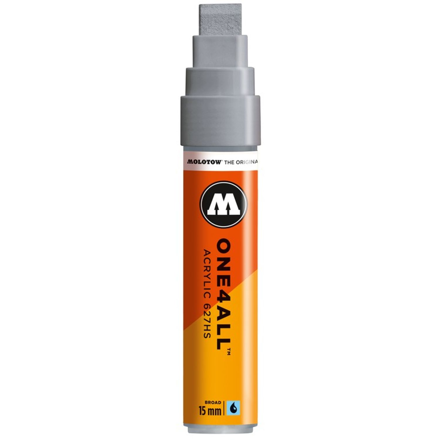 Marker acrilic Molotow One4All 627HS 15mm cool grey pastel fotografia produsului