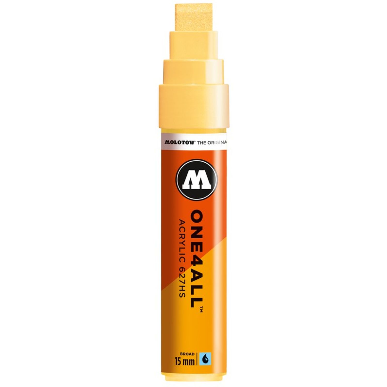 Marker acrilic Molotow One4All 627HS 15mm vanilla pastel fotografia produsului