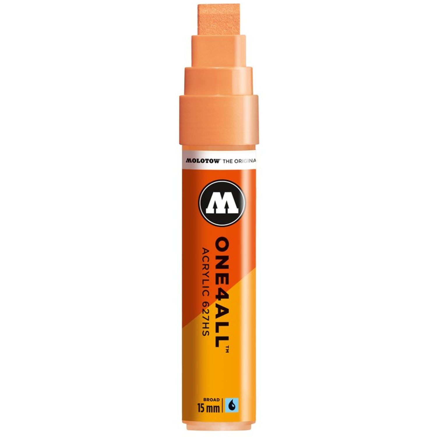 Marker acrilic Molotow One4All 627HS 15mm peach pastel fotografia produsului