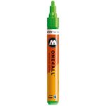 Marker acrilic Molotow One4All 227HS 4mm neon green fluorescent fotografia produsului