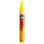 Marker acrilic Molotow One4All 227HS 4mm neon yellow fluorescent fotografia produsului
