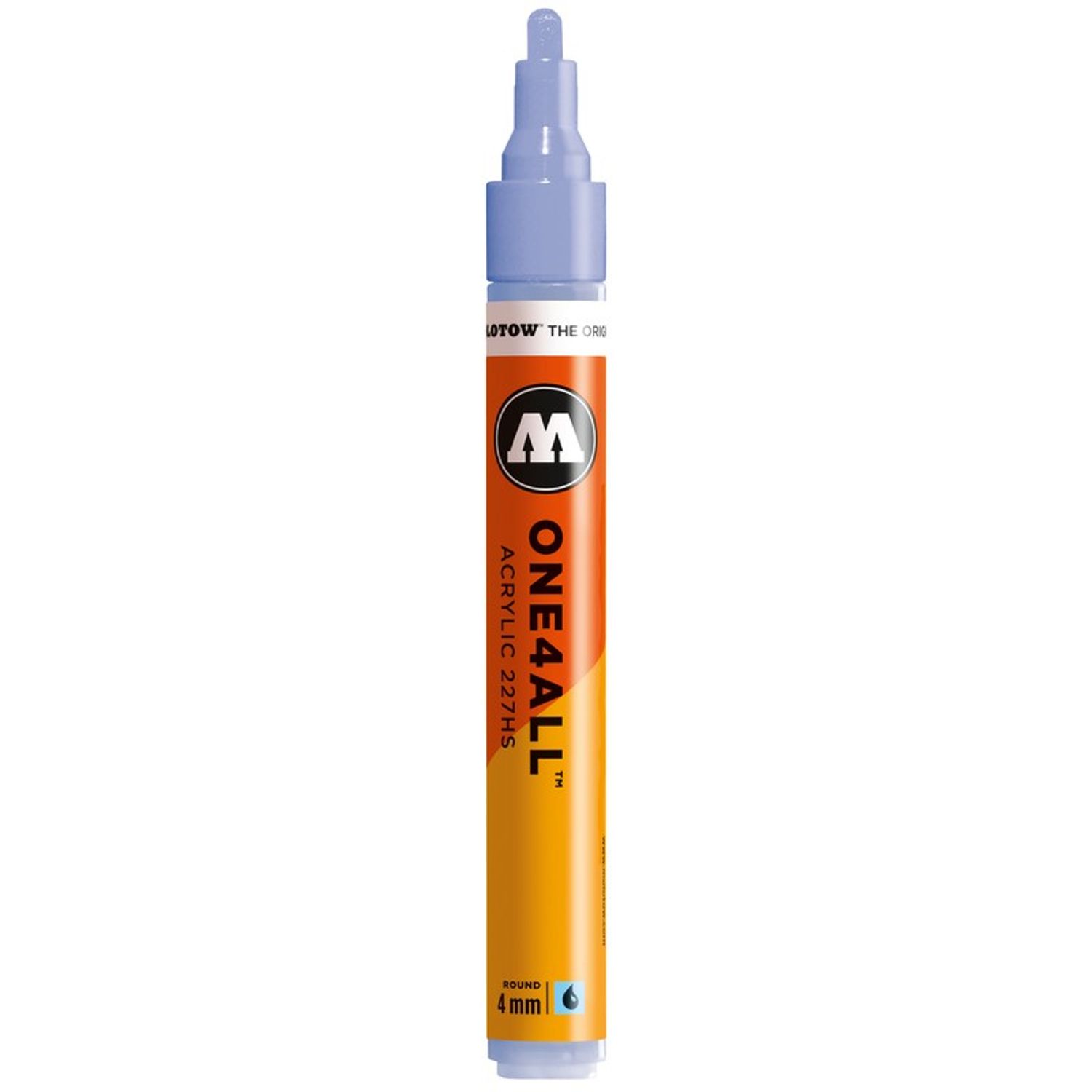 Marker acrilic Molotow One4All 227HS 4mm blue violett pastel fotografia produsului