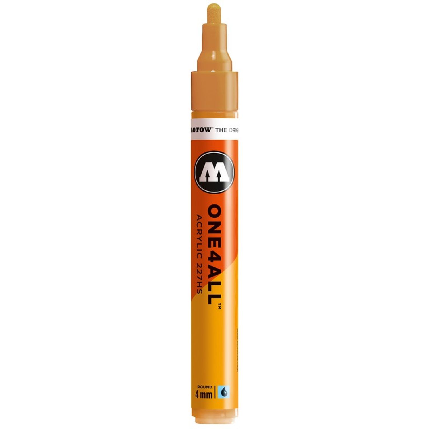 Marker acrilic Molotow One4All 227HS 4mm ocher brown light fotografia produsului