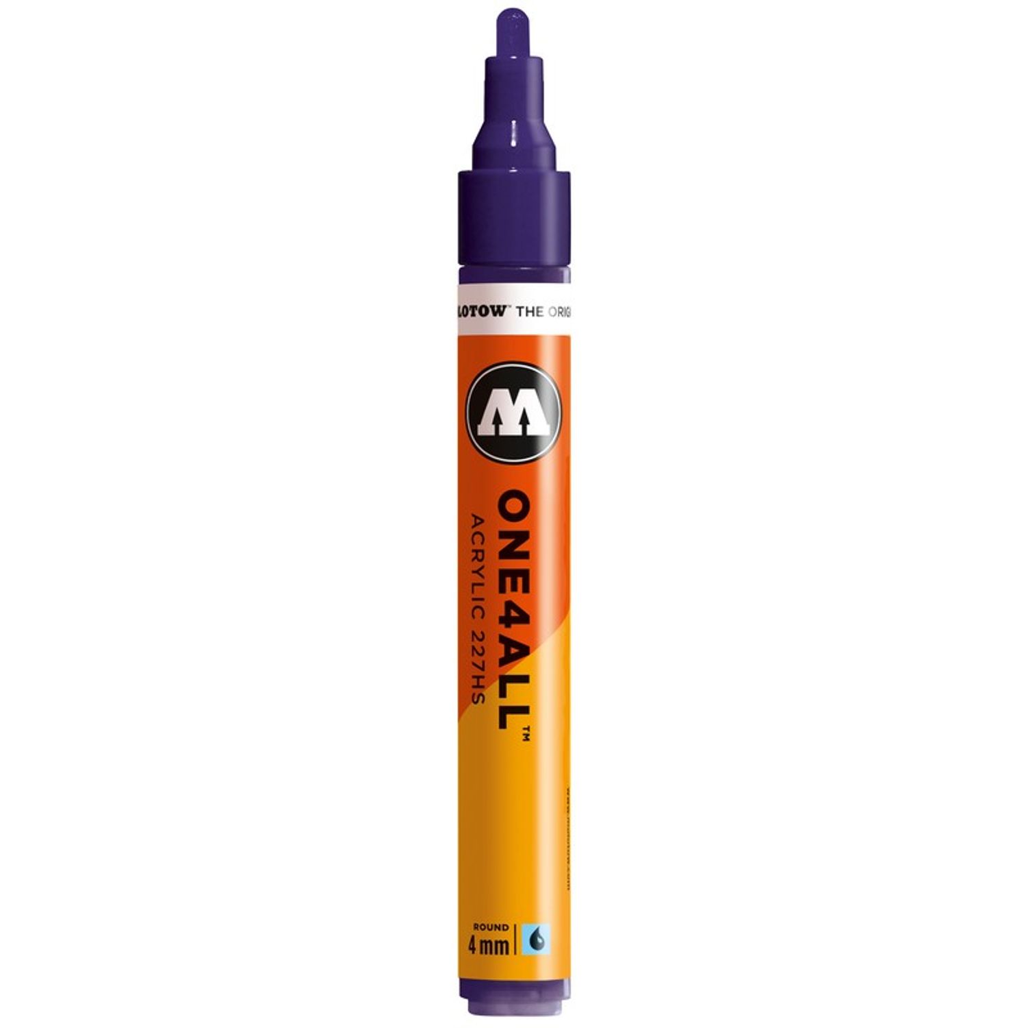 Marker acrilic Molotow One4All 227HS 4mm violet dark fotografia produsului