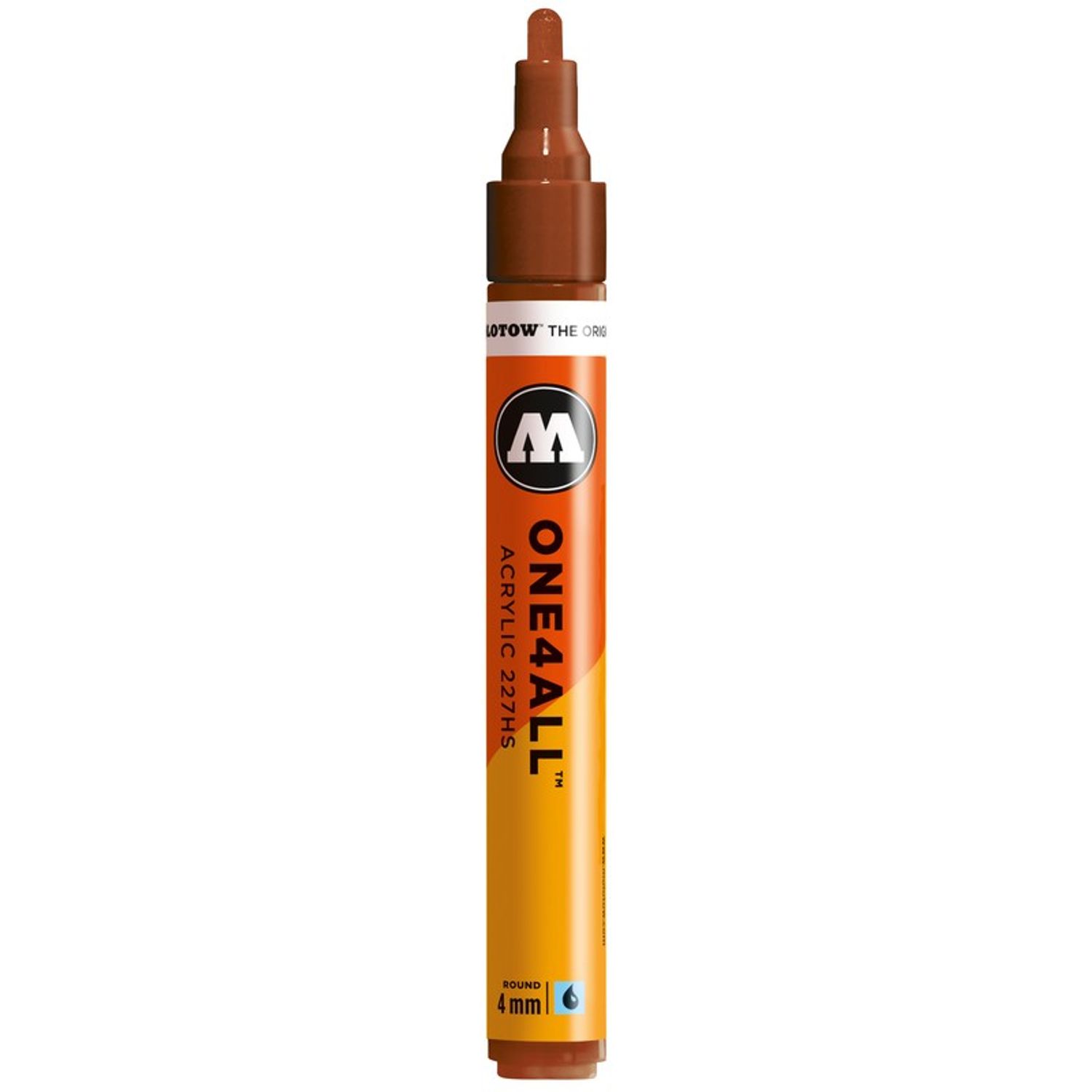 Marker acrilic Molotow One4All 227HS 4mm hazelnut brown fotografia produsului