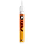 Marker acrilic Molotow One4All 227HS 4mm signal white fotografia produsului