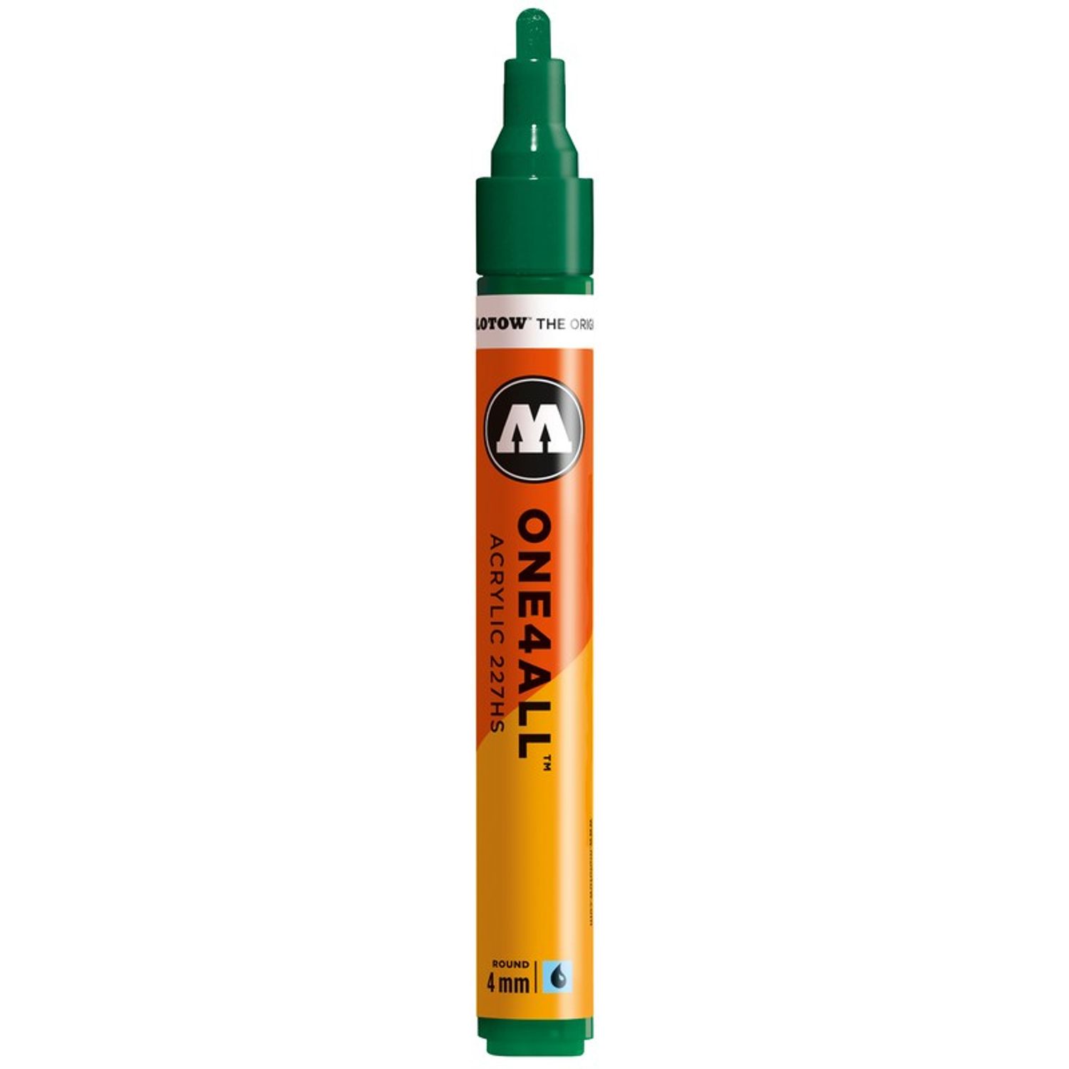Marker acrilic Molotow One4All 227HS 4mm MISTER GREEN fotografia produsului