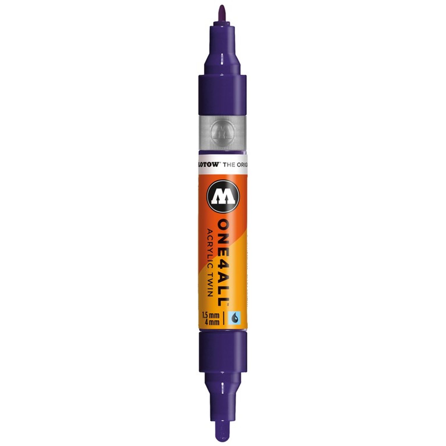 Marker acrilic One4All Twin 1,5mm/4mm #043 violet dark fotografia produsului