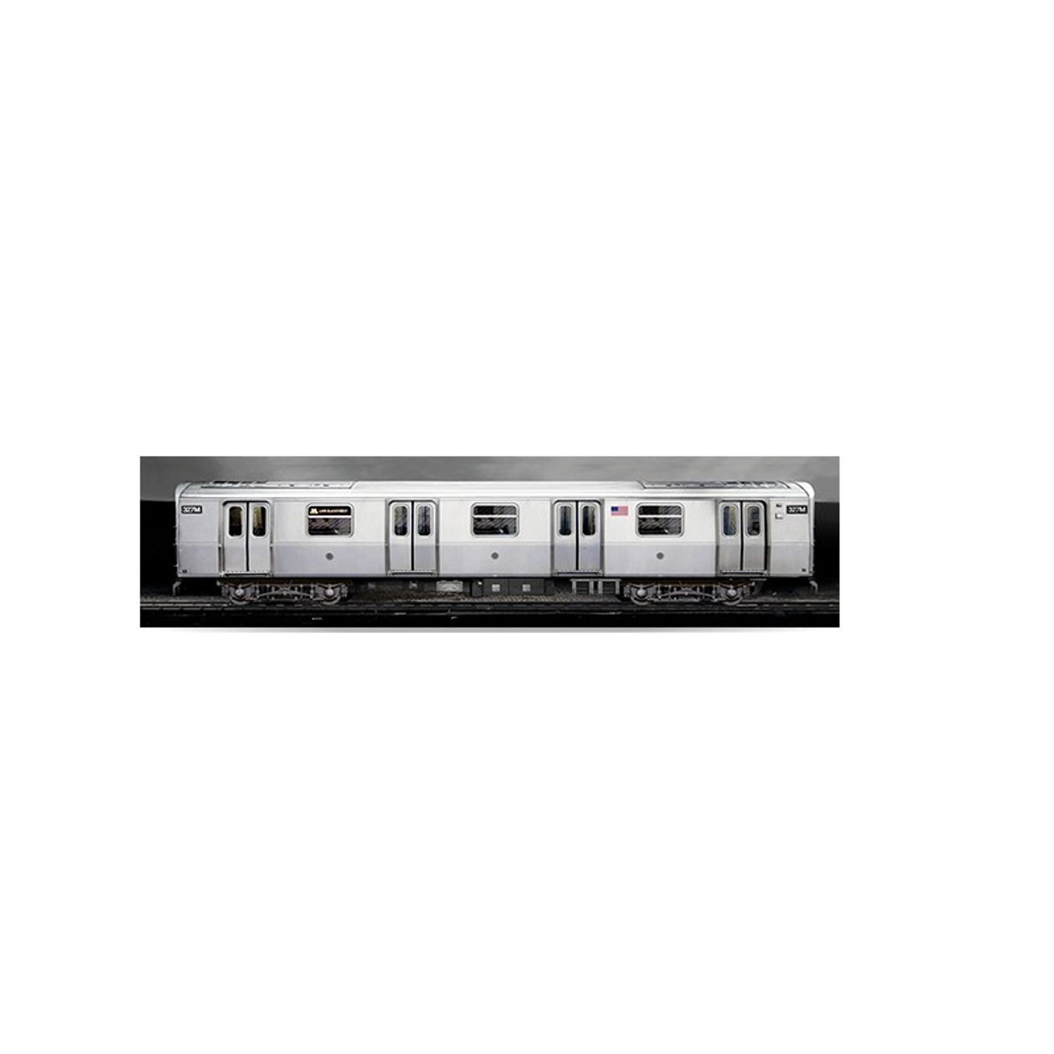 Poster 3d Train NYC mic fotografia produsului
