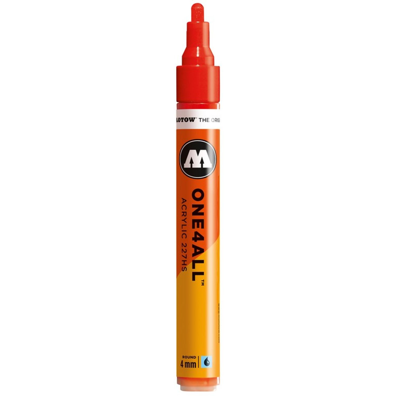 Marker acrilic Molotow One4All 227HS 4mm traffic red fotografia produsului