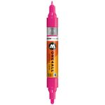 Marker acrilic One4All Twin 1,5mm/4mm #217 neon pink fluorescent fotografia produsului