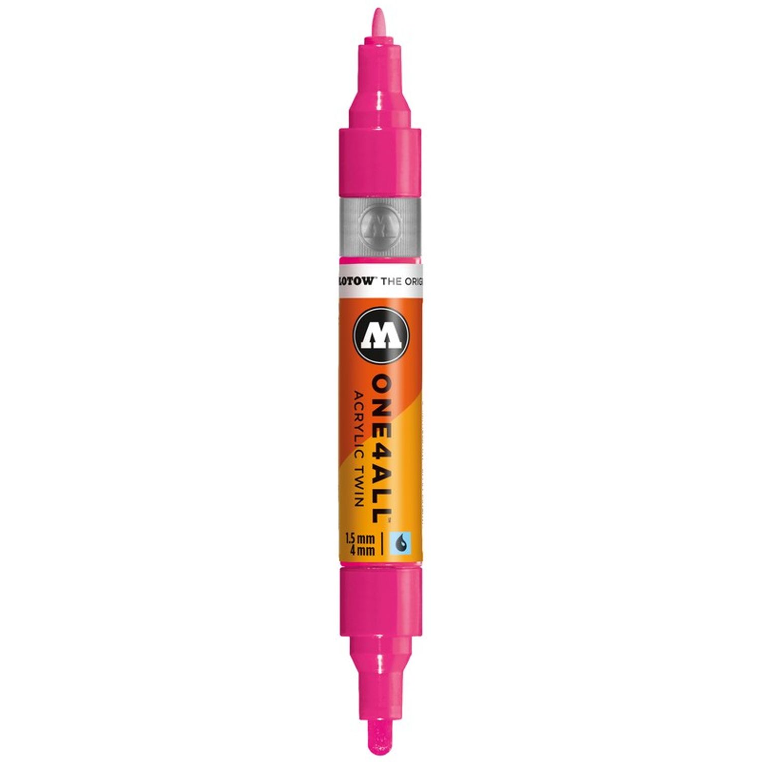 Marker acrilic One4All Twin 1,5mm/4mm #217 neon pink fluorescent fotografia produsului