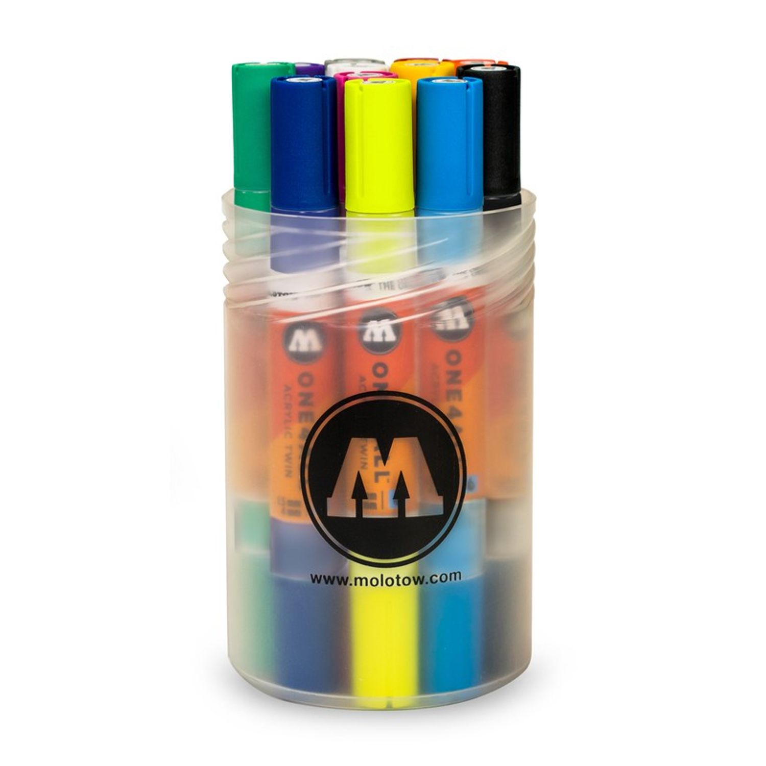 Marker acrilic One4All Twin 1,5/4mm Box MainKit 1 fotografia produsului