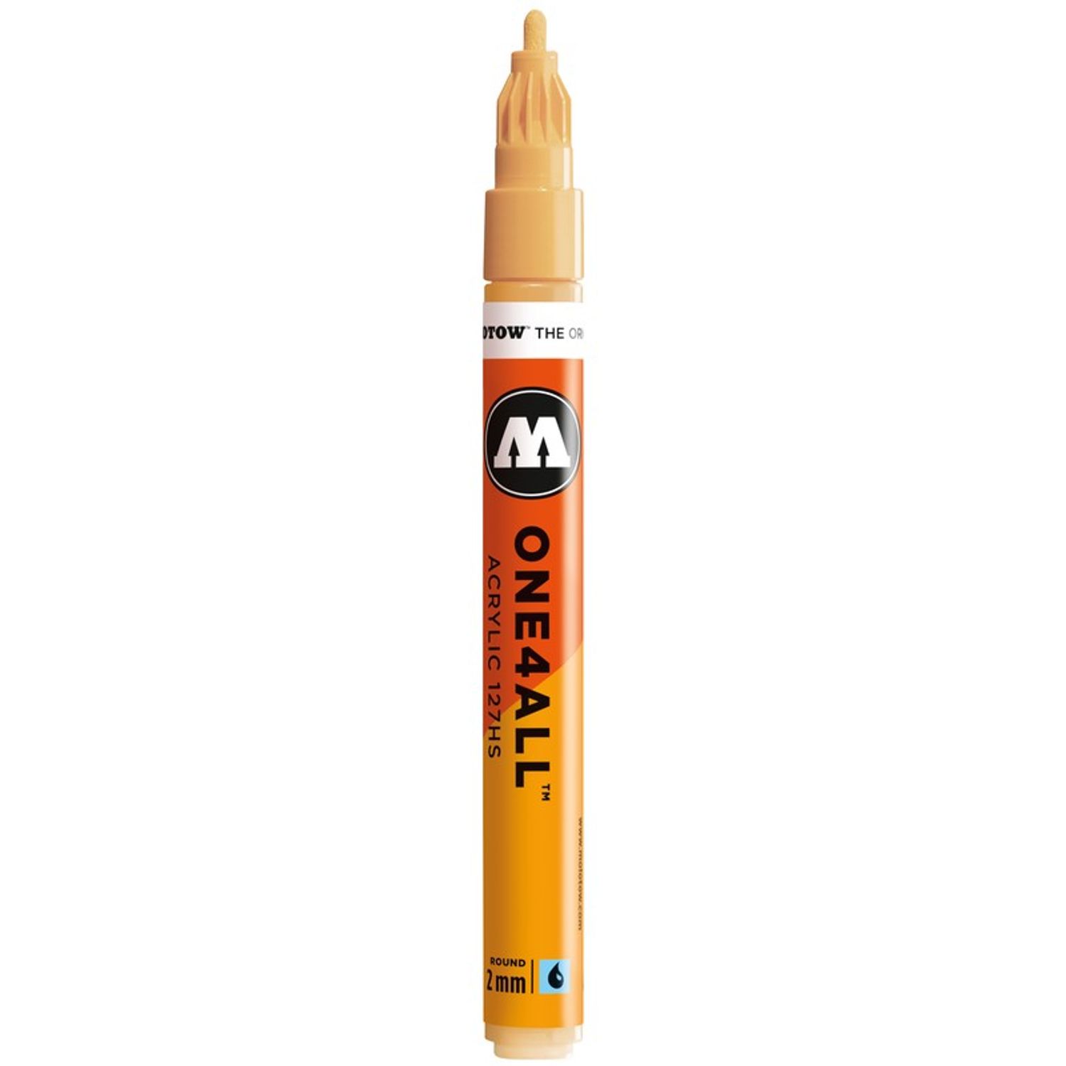 Marker acrilic Molotow One4All 127HS 2mm sahara beige pastel fotografia produsului