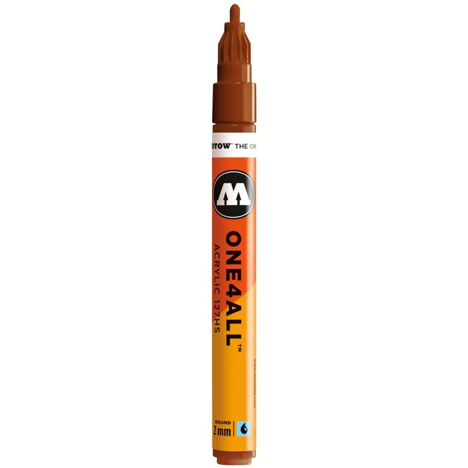 Marker acrilic Molotow One4All 127HS 2mm hazelnut brown fotografia produsului