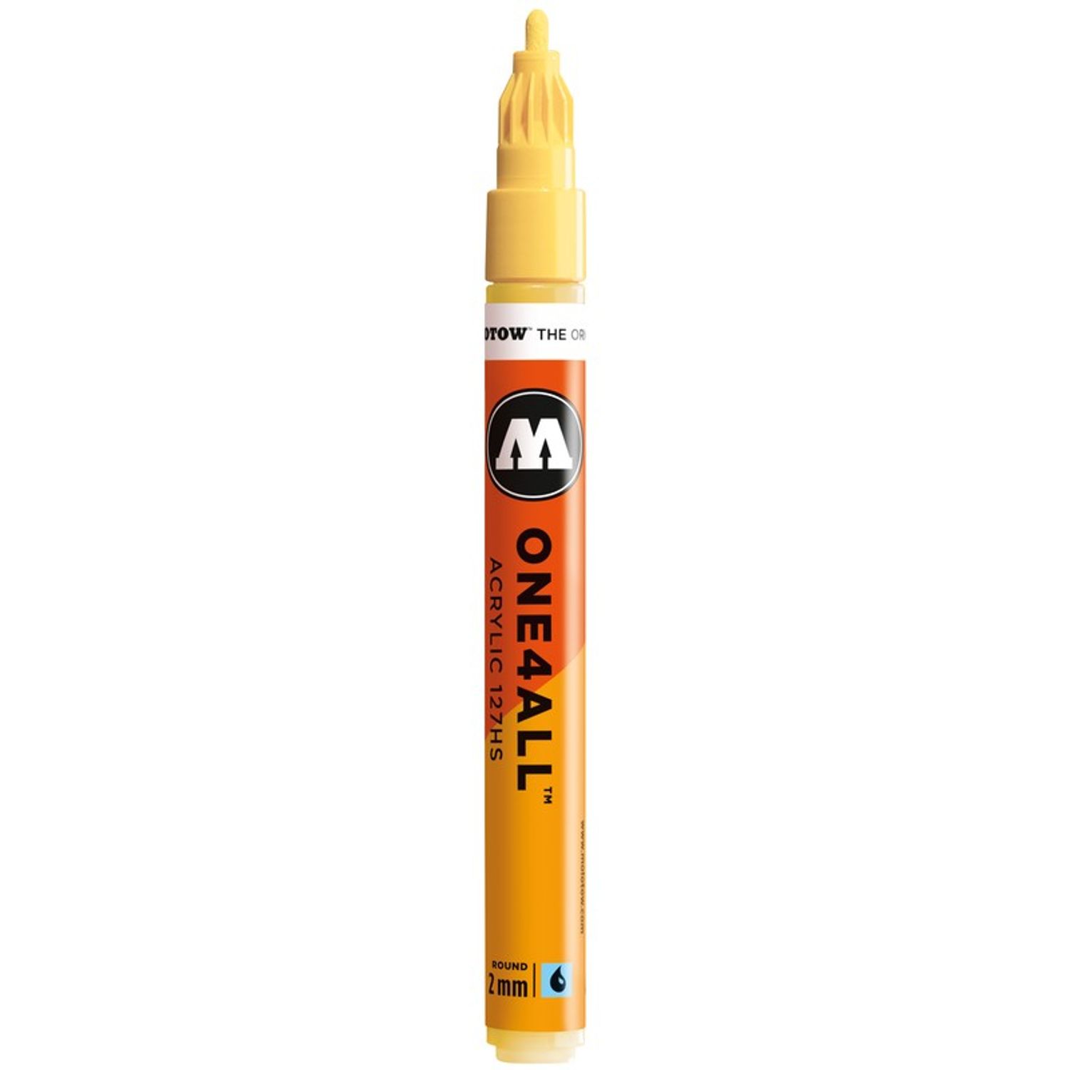 Marker acrilic Molotow One4All 127HS 2mm vanilla pastel fotografia produsului