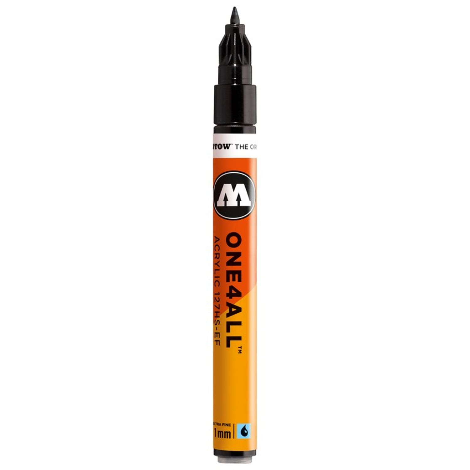 Marker acrilic Molotow One4All 127HS-EF 1mm signal black fotografia produsului