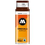 Spray acrilic One4All Molotow 400ml hazelnut brown fotografia produsului