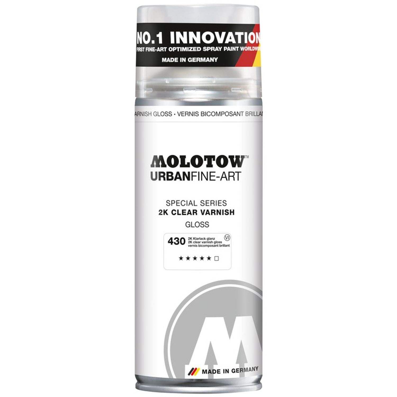 Spray lac UFA 2K Molotow 400ml varnish gloss fotografia produsului