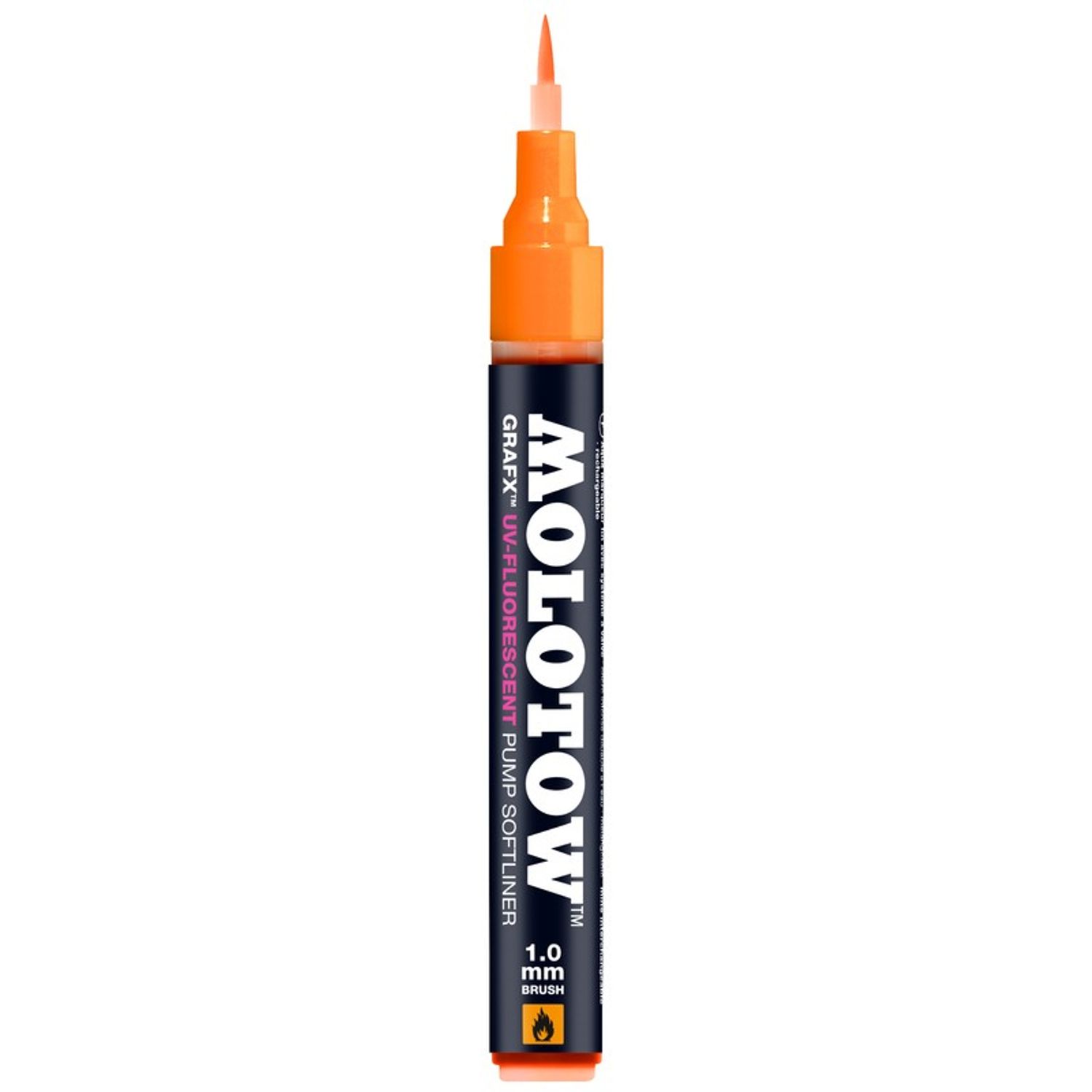 UV-fluorescent pump softliner 1 mm orange fotografia produsului
