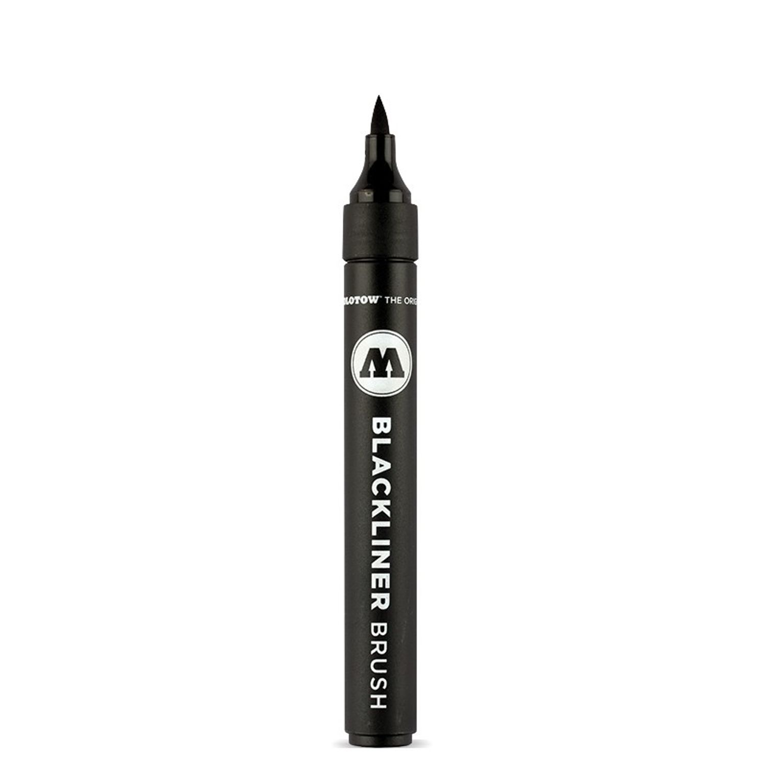 Blackliner Brush Molotow black fotografia produsului
