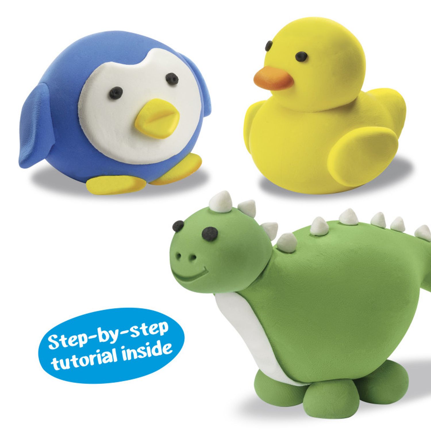 Plastilina moale Carioca Modelight DiY - dragon fotografia produsului View 2 L