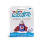 Plastilina moale Carioca Modelight DiY, model racheta, modelabila fotografia produsului