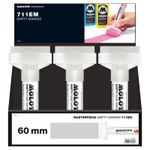 Marker gol reincarcabil Molotow 711EM 60mm Display L-XL 6 buc fotografia produsului