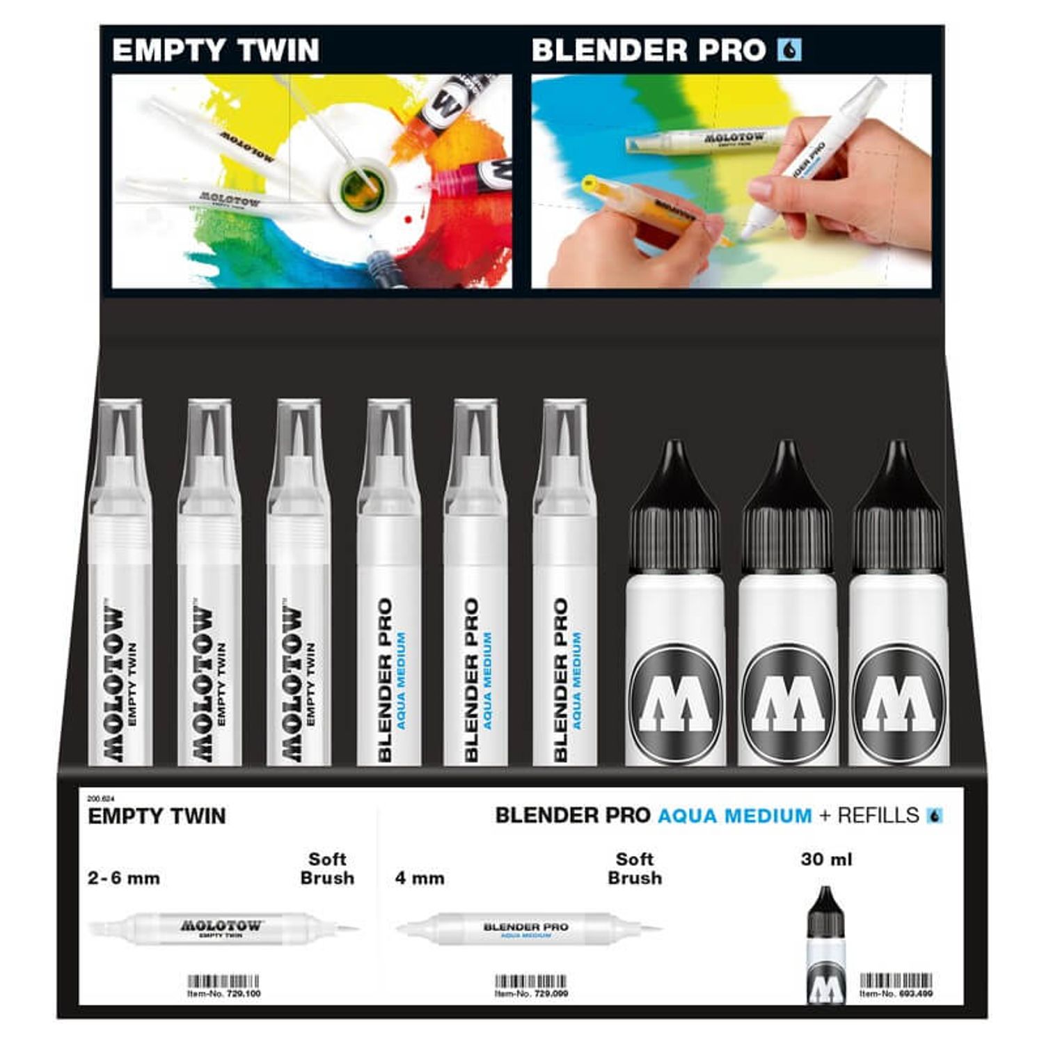 Blender Pro Aqua Medium Display 27 buc fotografia produsului