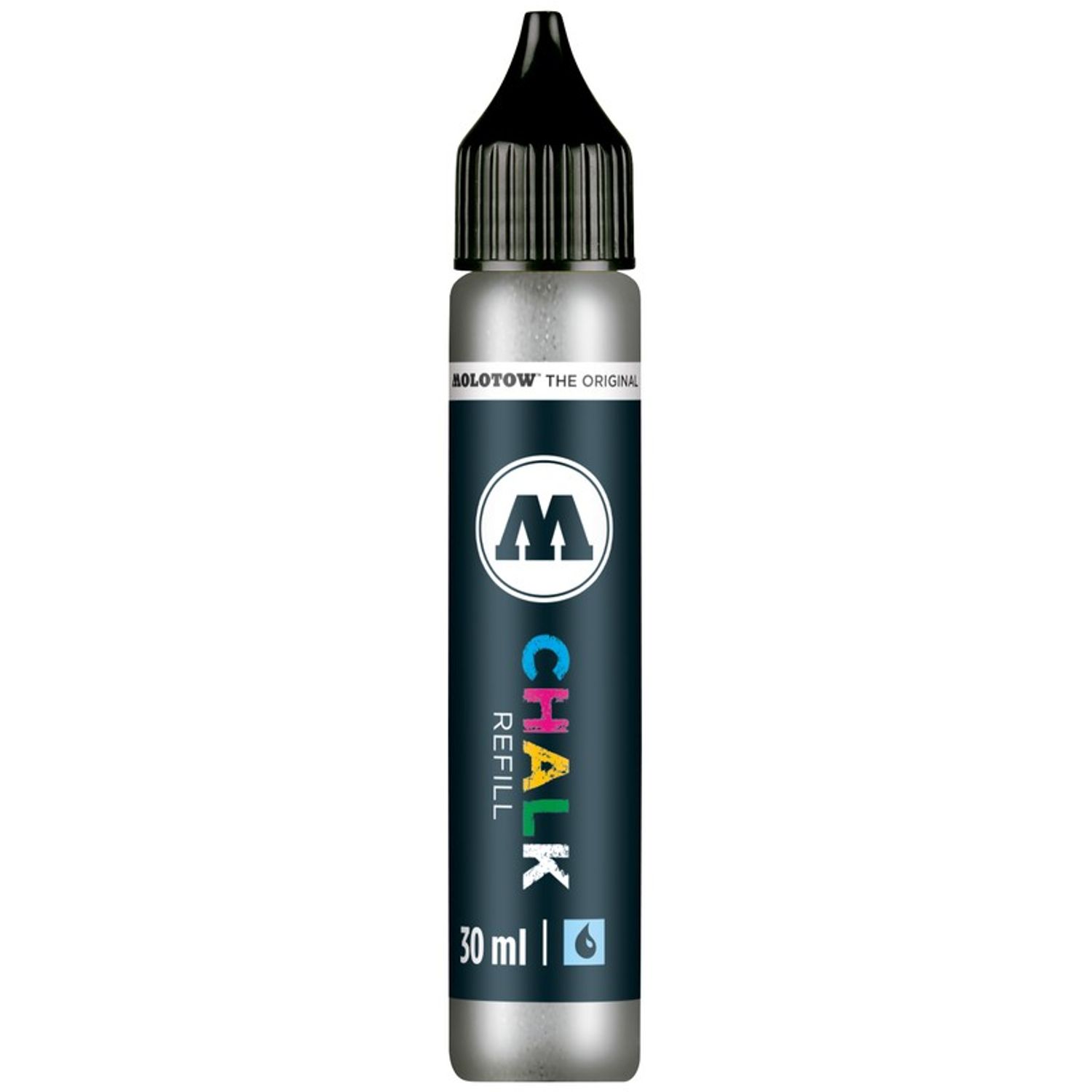 Rezerva pentru decomarker Molotow 30ml metallic silver fotografia produsului