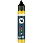 Rezerva pentru decomarker Molotow 30ml neon yellow fotografia produsului
