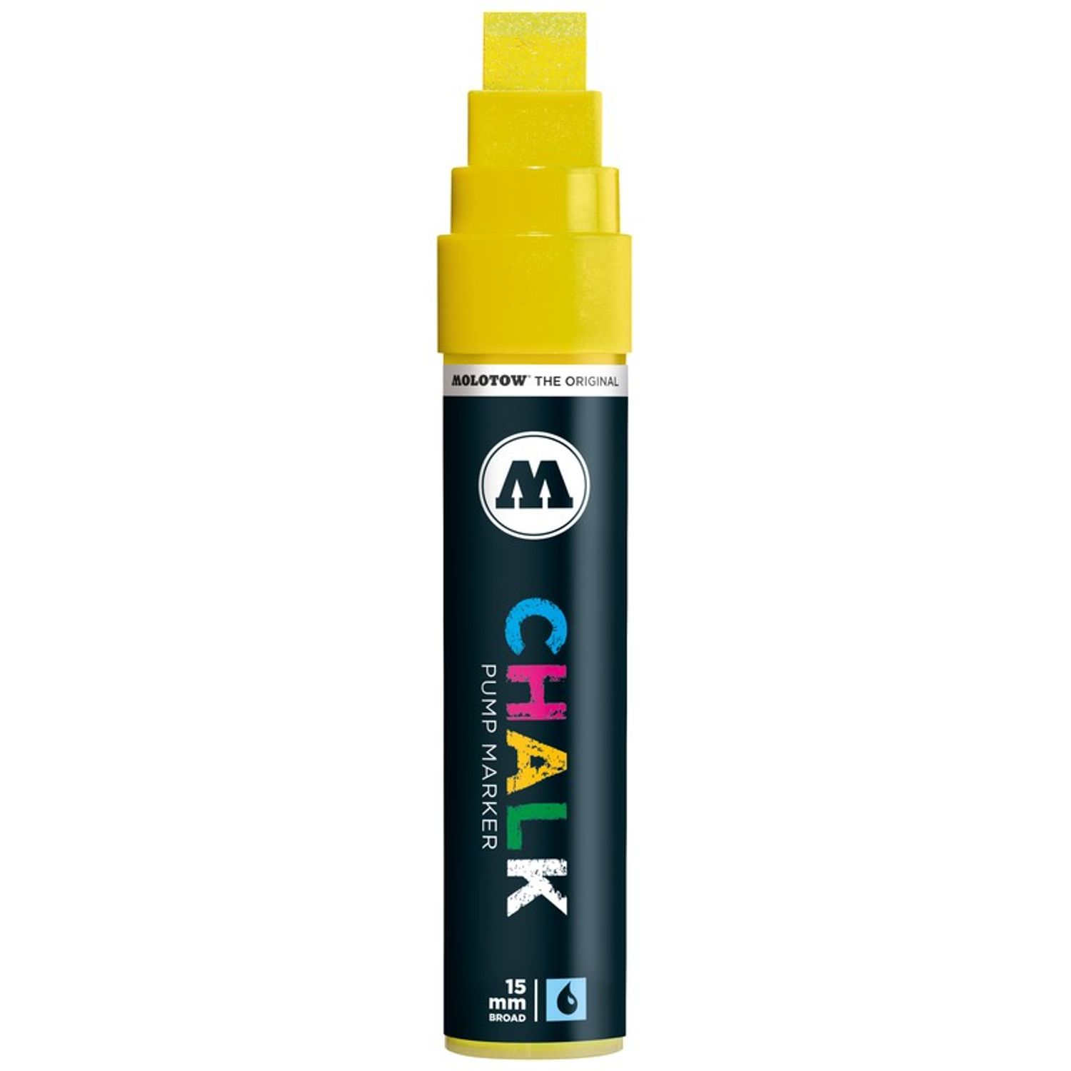 Decomarker Molotow 15mm neon yellow fotografia produsului