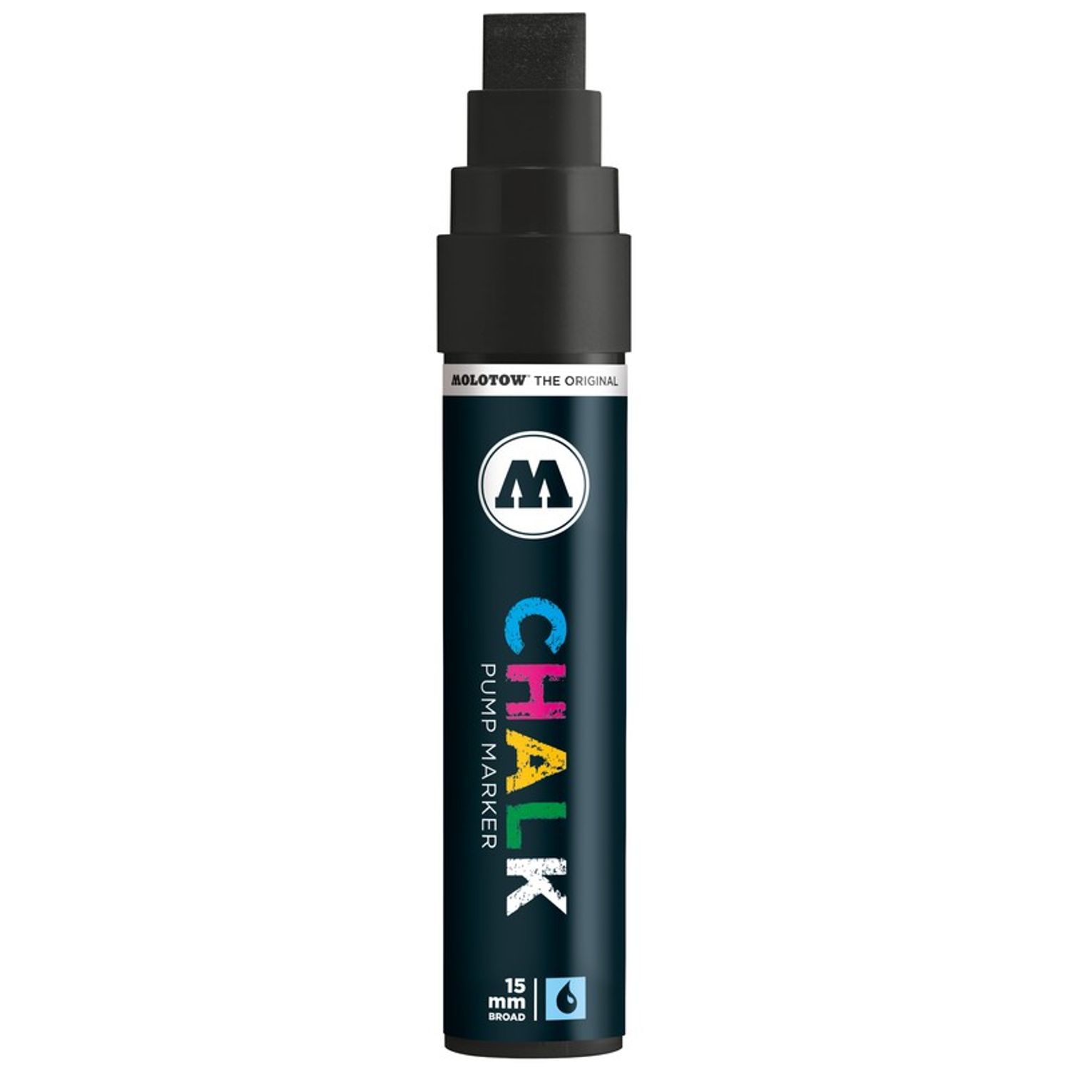 Chalk Marker 15 mm, Negru fotografia produsului