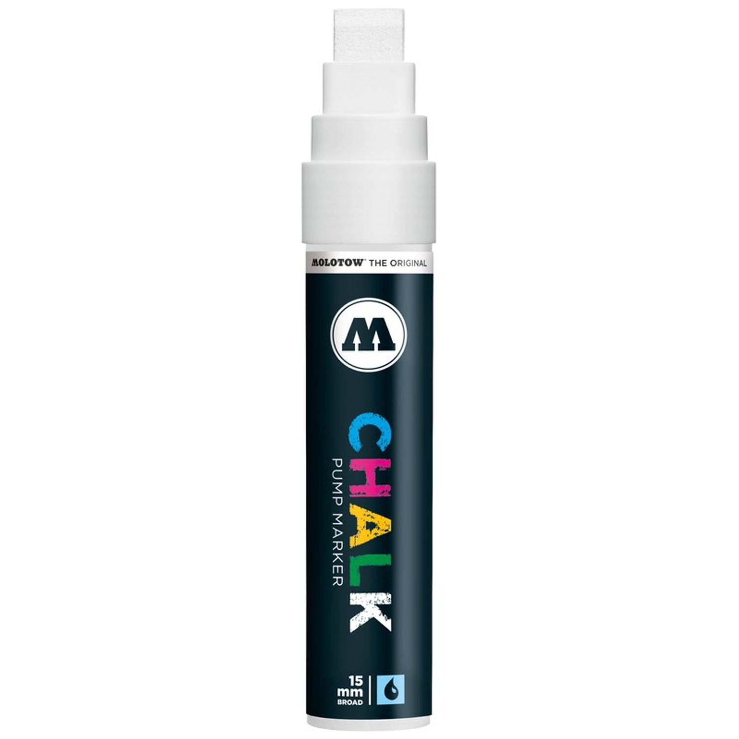 Decomarker Molotow 15mm white fotografia produsului