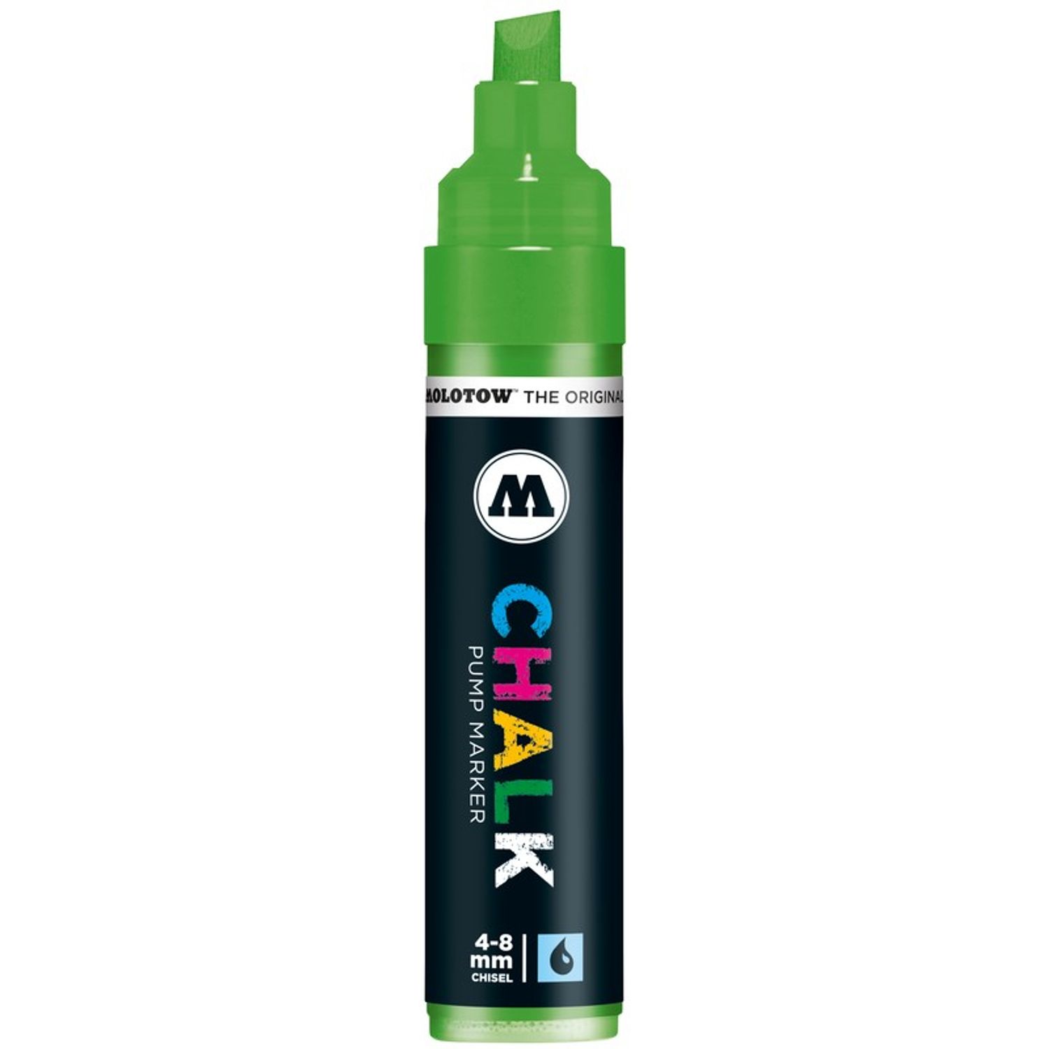 Decomarker Molotow 4-8mm neon green fotografia produsului