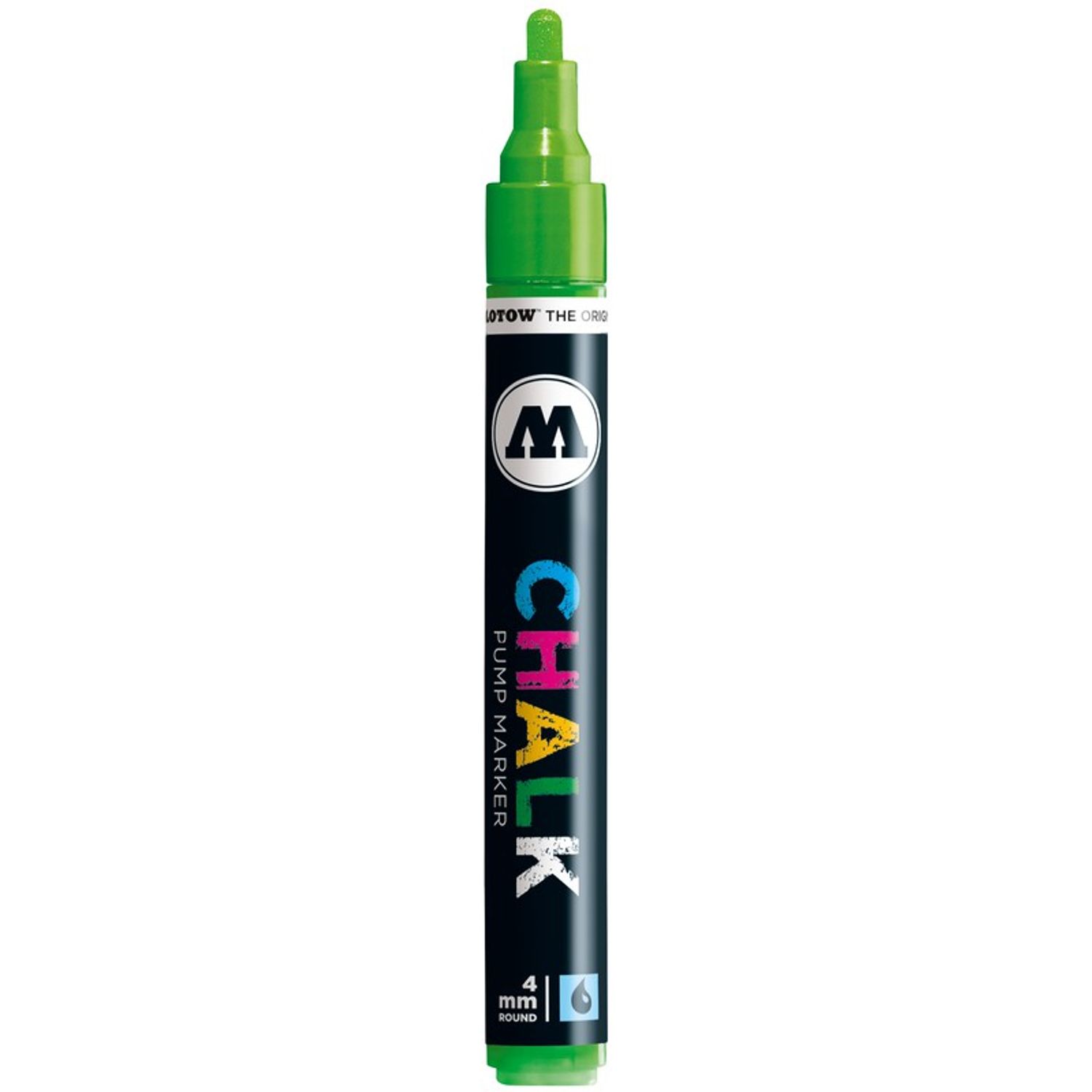 Decomarker Molotow 4mm neon green fotografia produsului