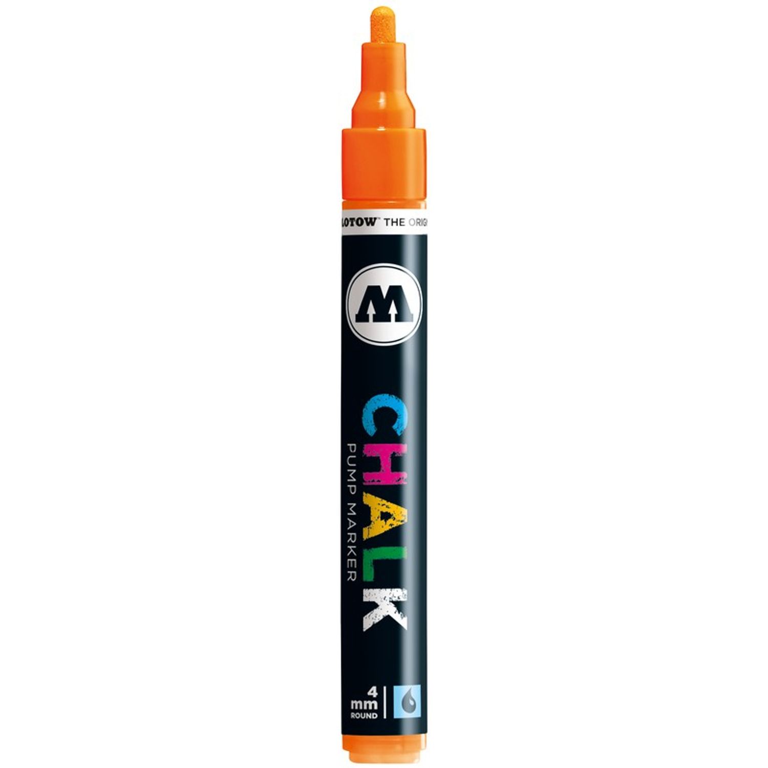 Decomarker Molotow 4mm neon orange fotografia produsului