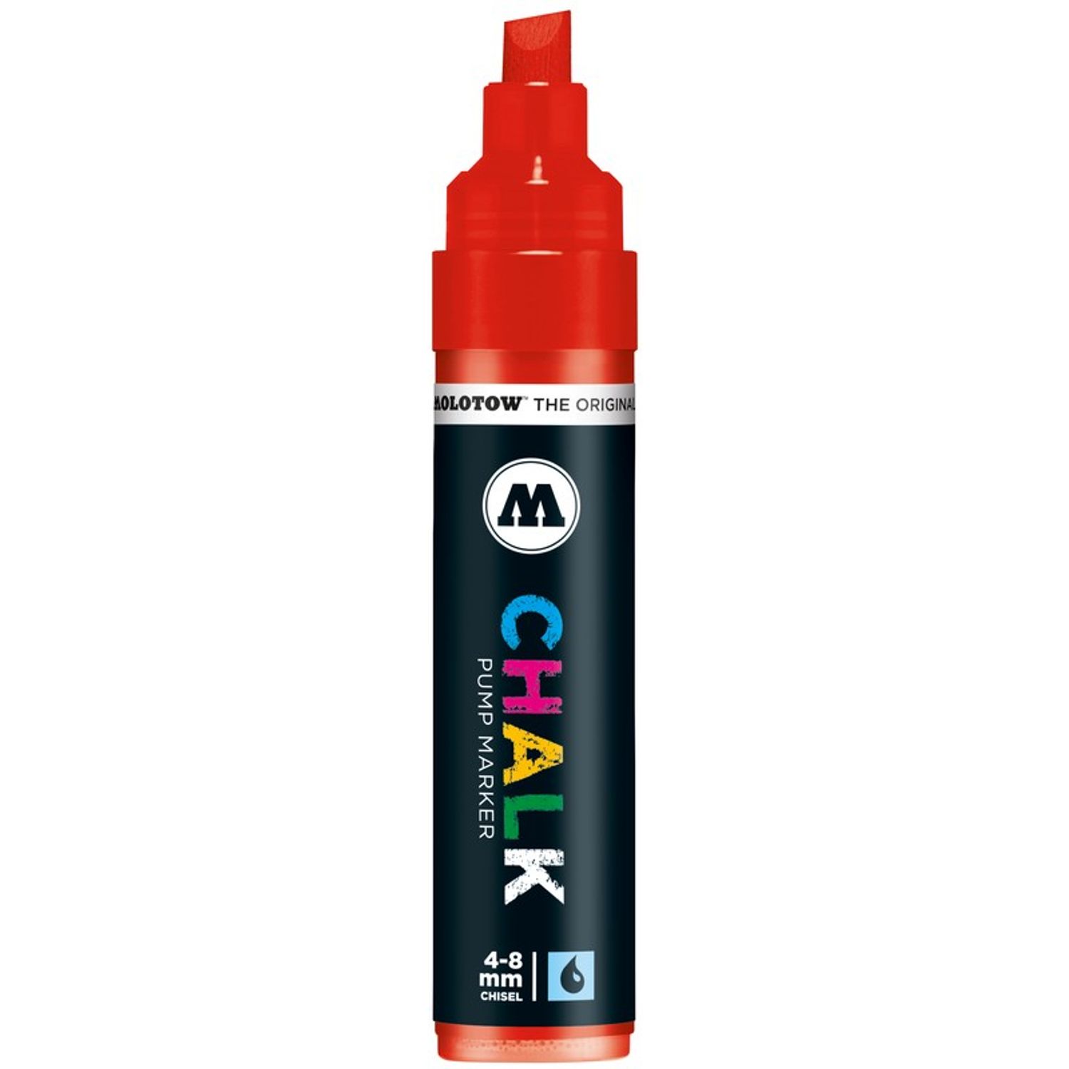 Decomarker Molotow 4-8mm red fotografia produsului