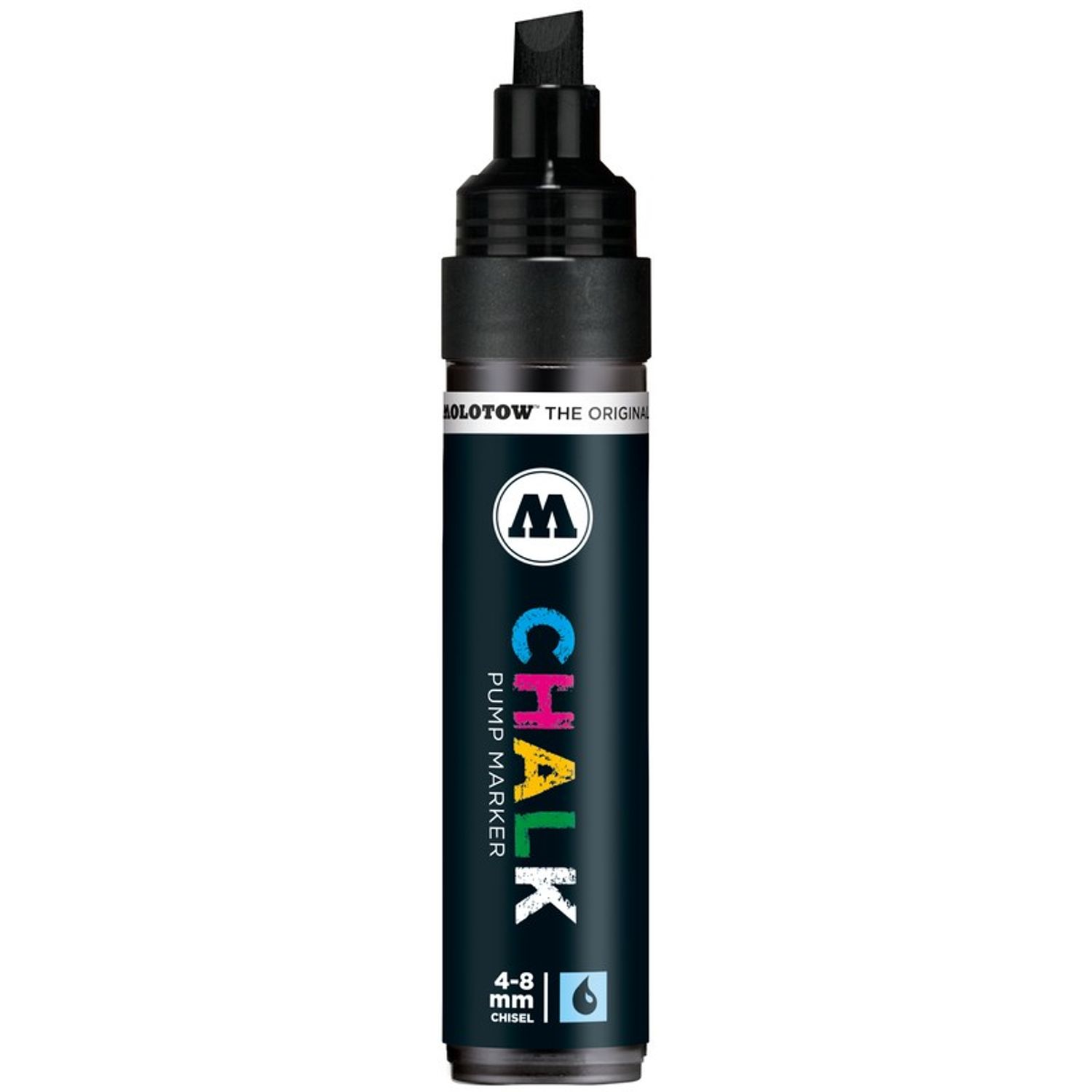 Decomarker Molotow 4-8mm black fotografia produsului