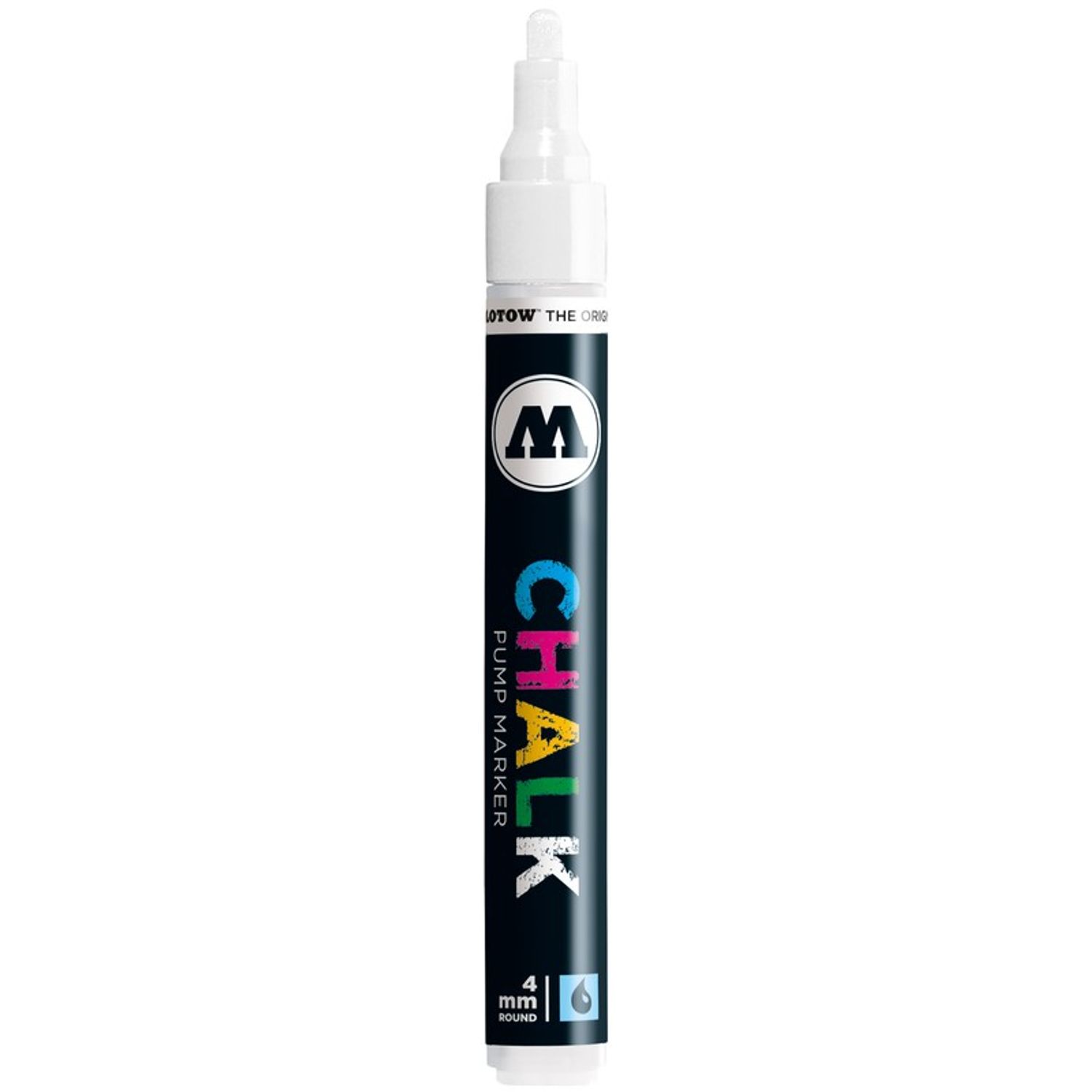 Decomarker Molotow 4mm white fotografia produsului