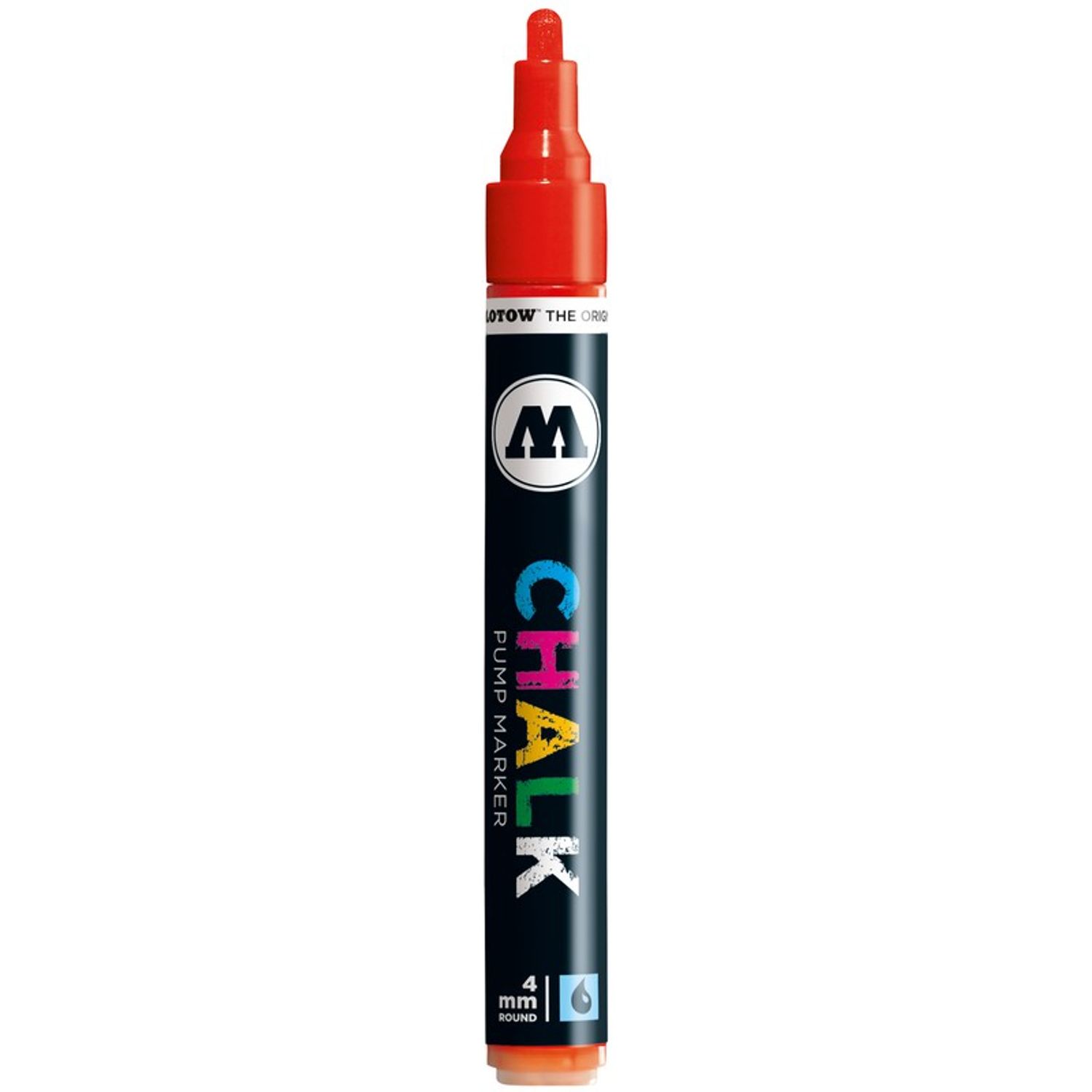 Decomarker Molotow 4mm red fotografia produsului